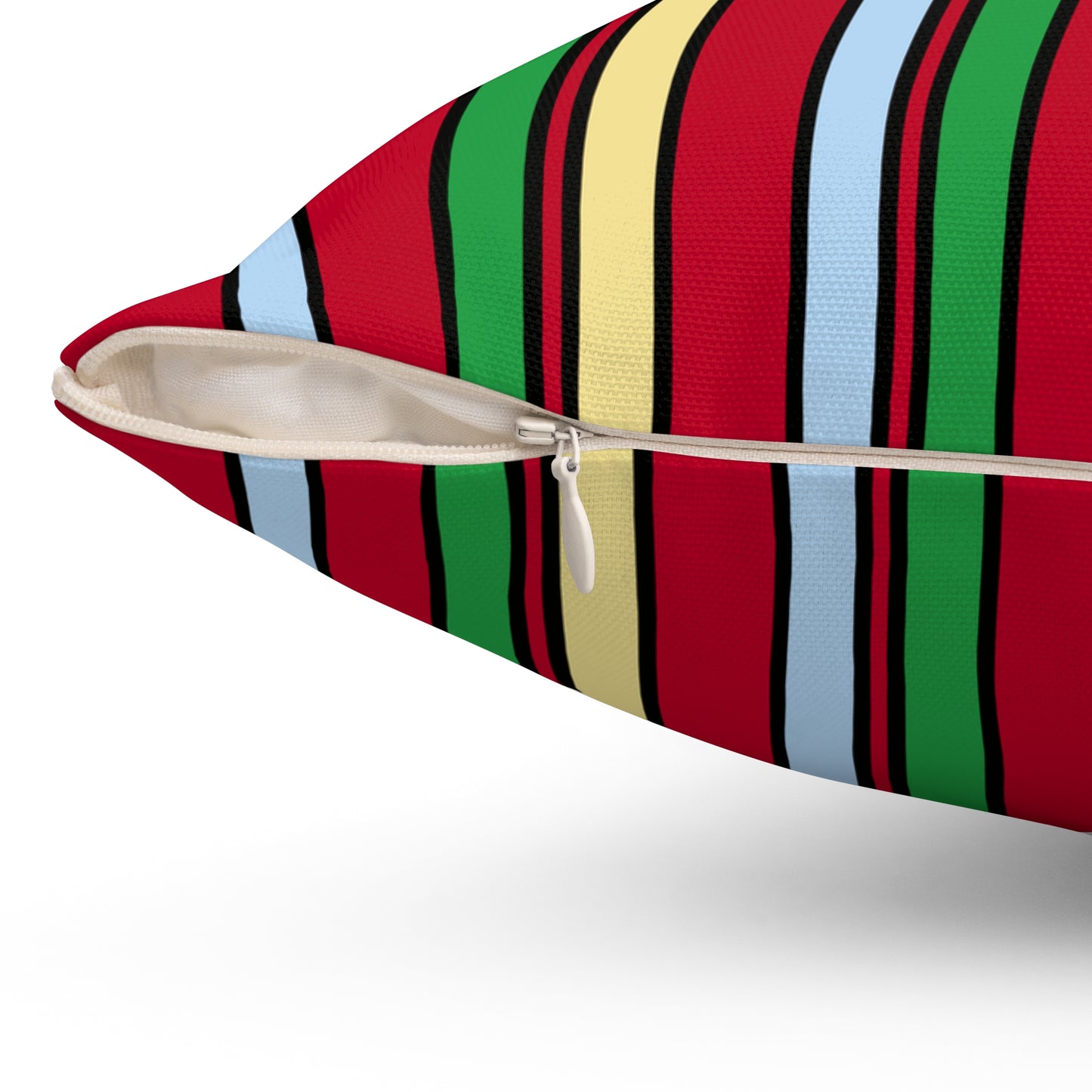 Eritrea Retro Stripes Cushion Pillow