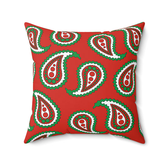 Pais Vasco Retro Paisley Cushion Pillow