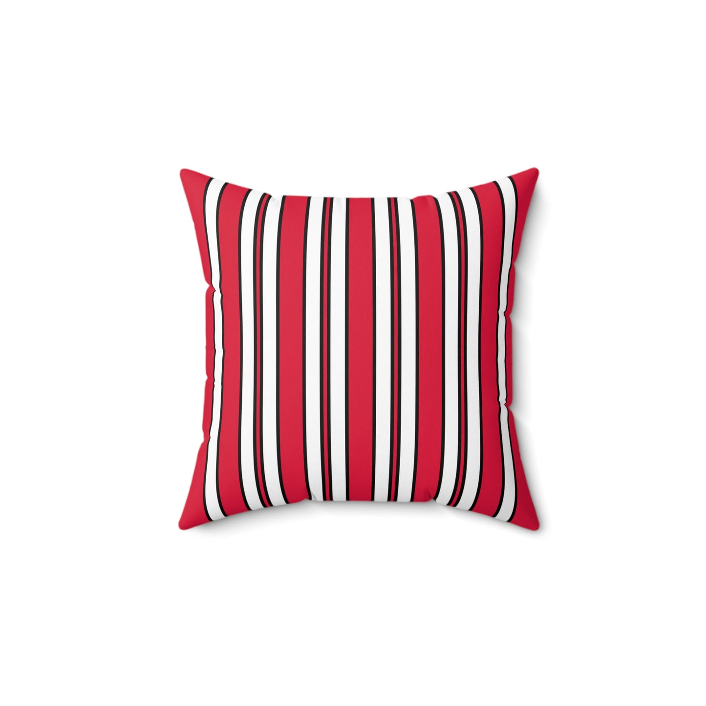 Poland Retro Stripes Cushion Pillow