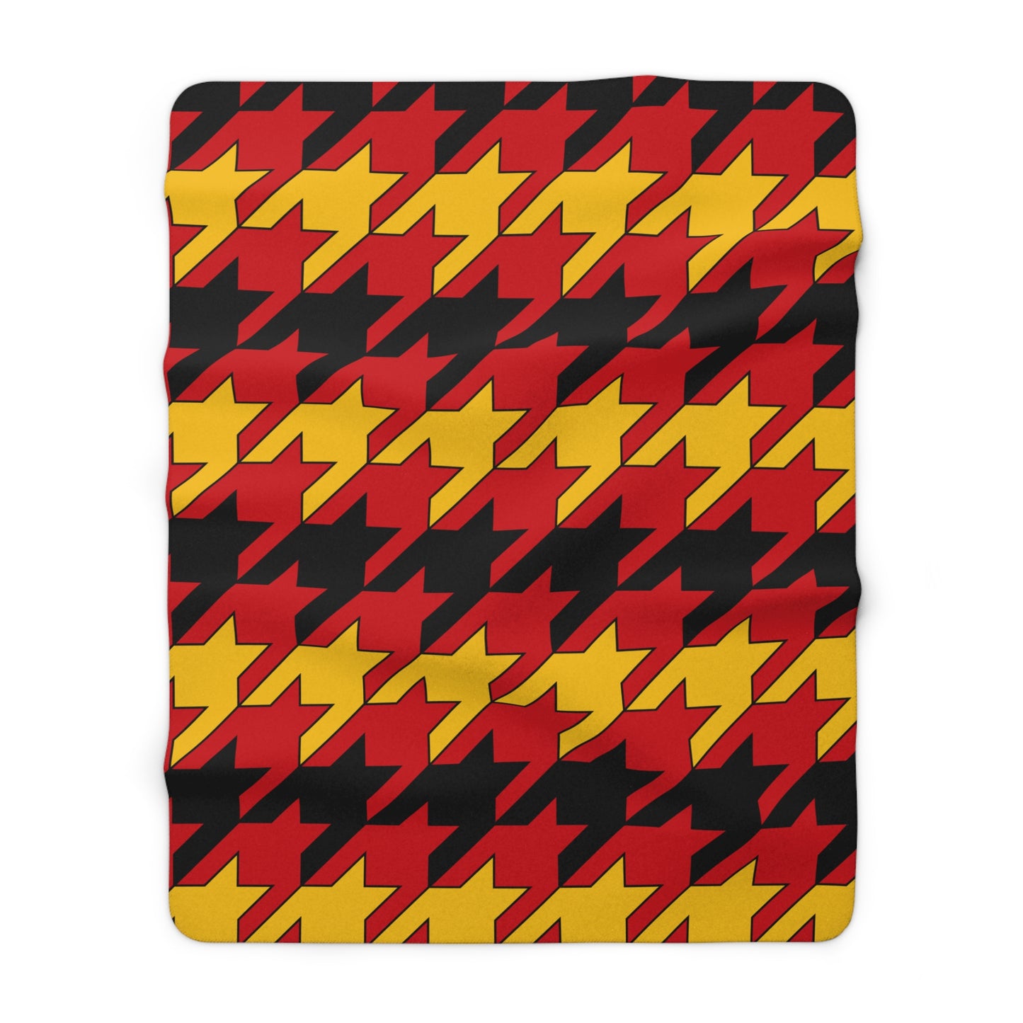 Timor Leste Retro Houndstooth Blanket Throw