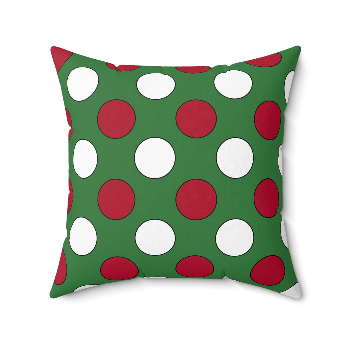 Suriname Retro Polka Dots Cushion Pillow