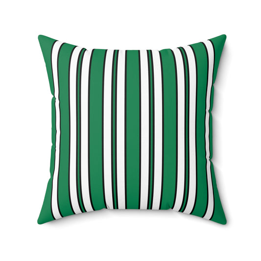 Nigeria Retro Stripes Cushion Pillow