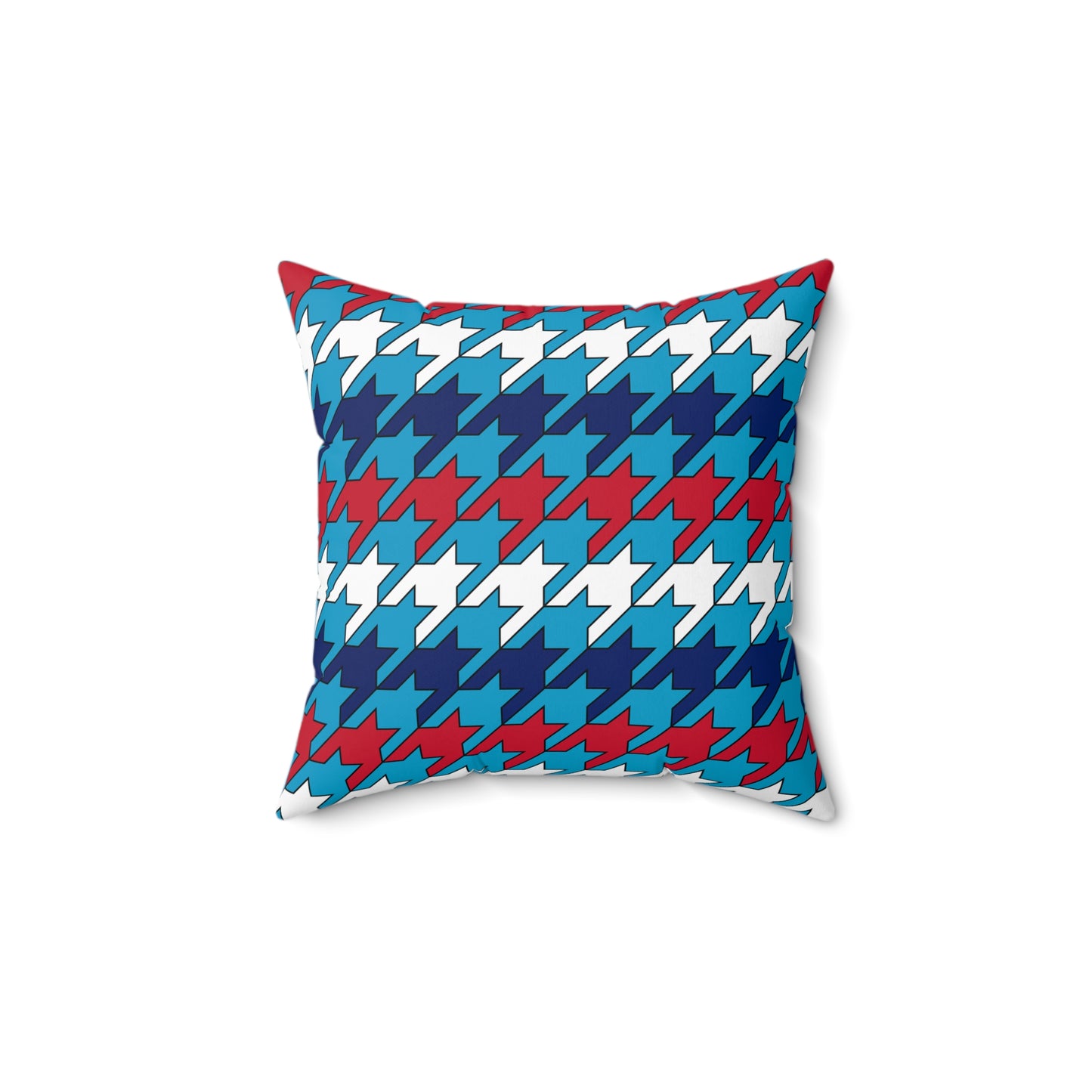 Tuvalu Retro Houndstooth Cushion Pillow