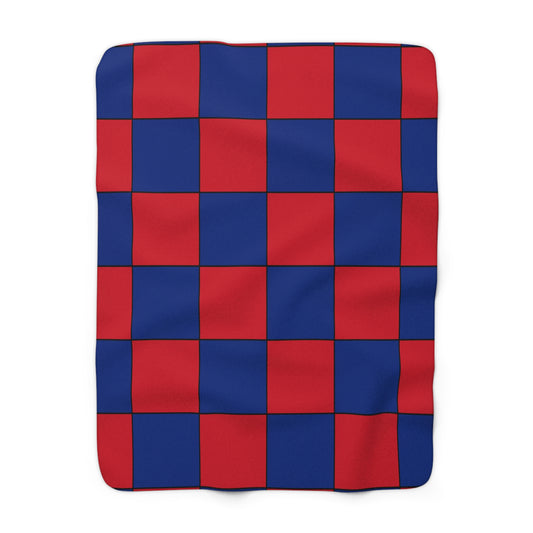 Samoa Retro Check Blanket Throw
