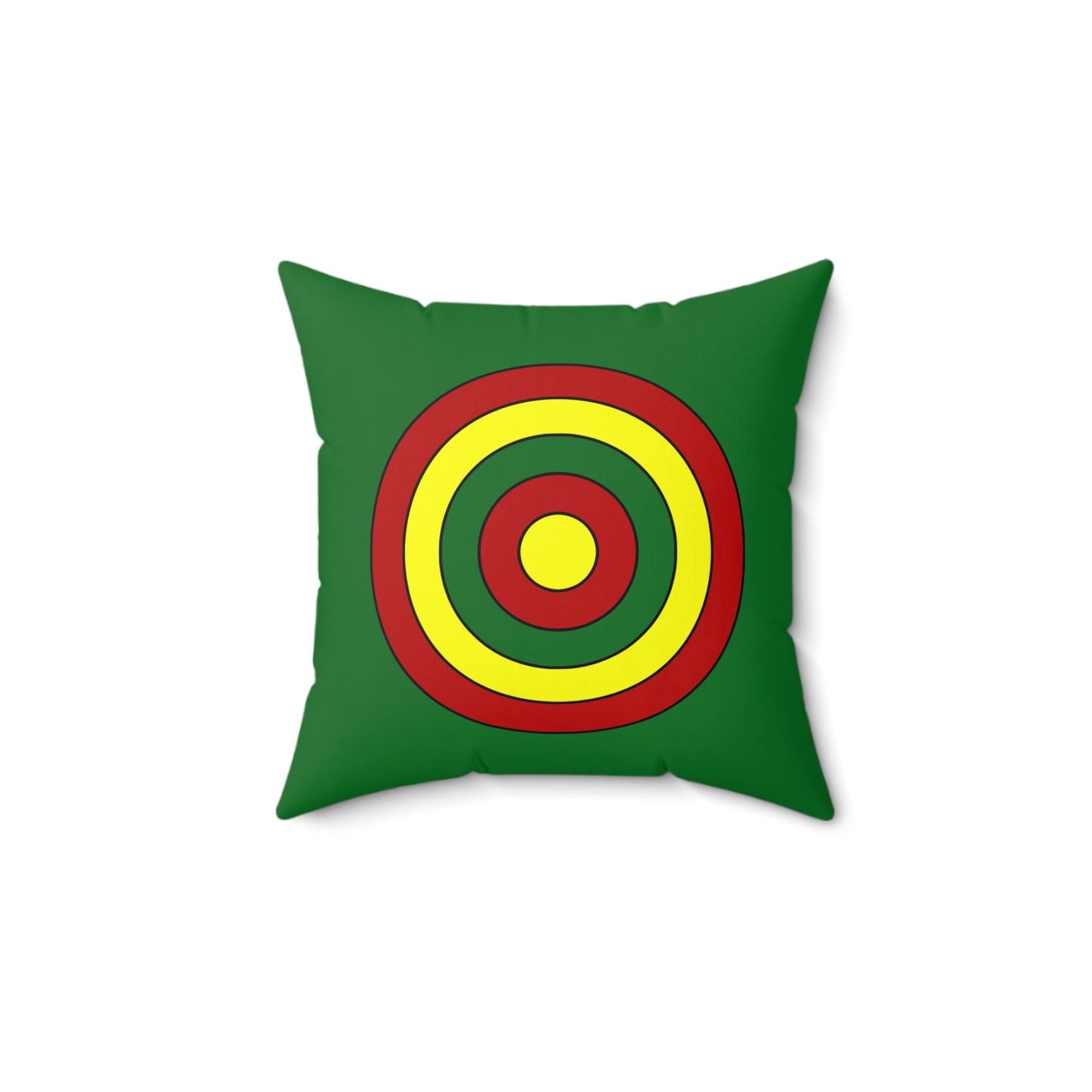 Senegal Retro Target Cushion Pillow