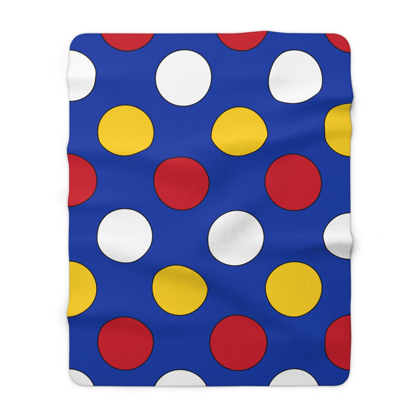 Philippines Retro Polka Dots Blanket Throw