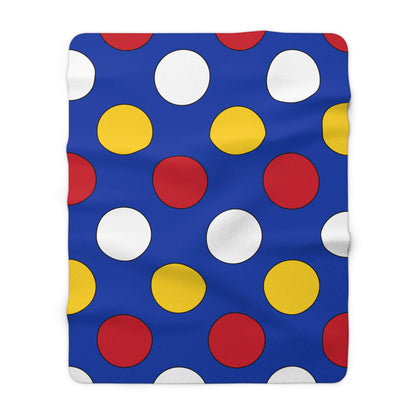Philippines Retro Polka Dots Blanket Throw