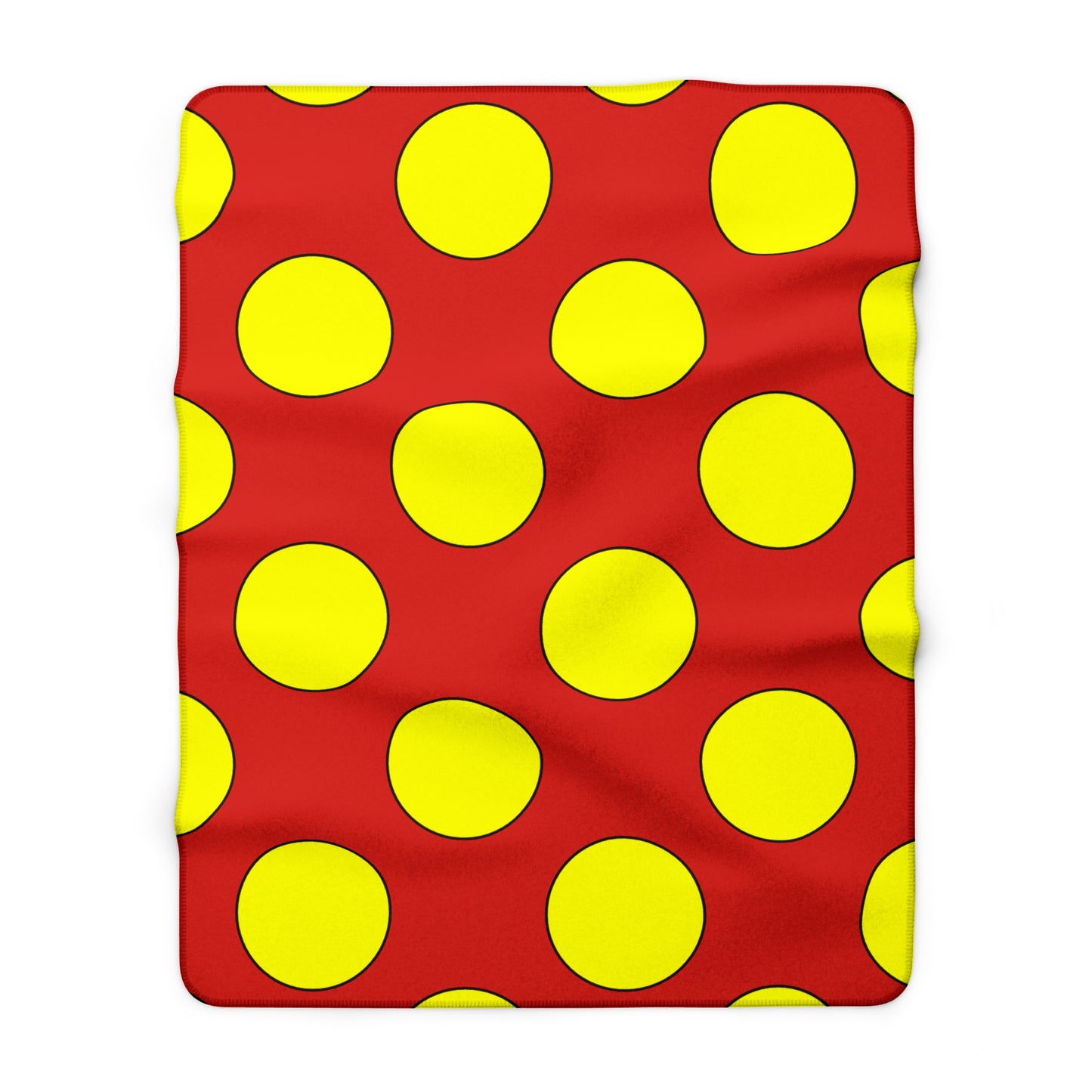 Vietnam Retro Polka Dots Blanket Throw
