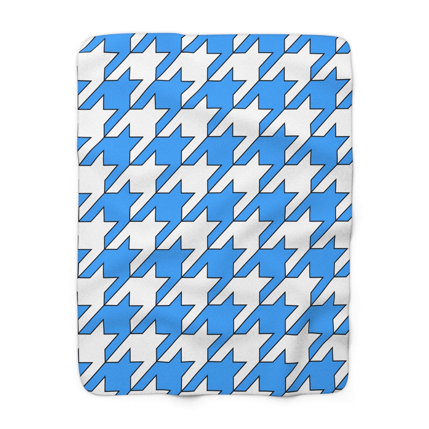 Somalia Retro Houndstooth Blanket Throw