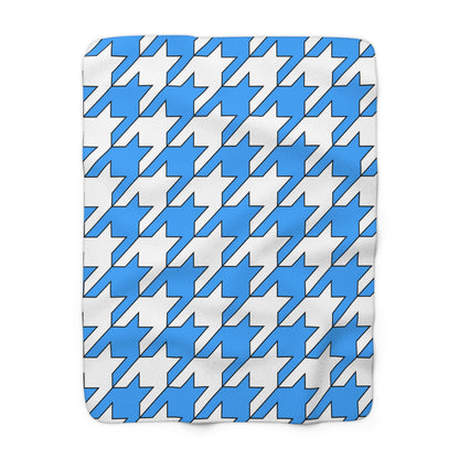 Somalia Retro Houndstooth Blanket Throw