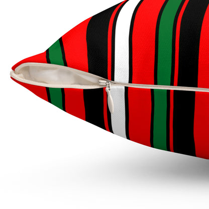 United Arab Emirates Retro Stripes Cushion Pillow