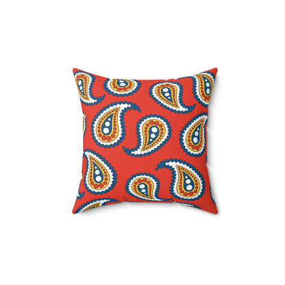 Kiribati Retro Paisley Cushion Pillow