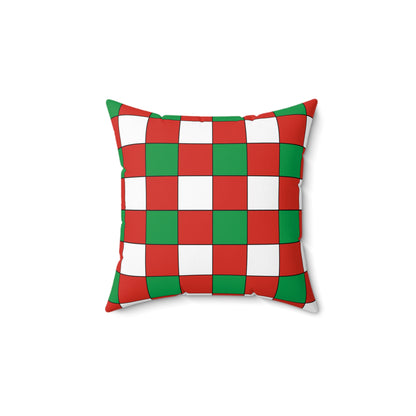 Pais Vasco Retro Check Cushion Pillow