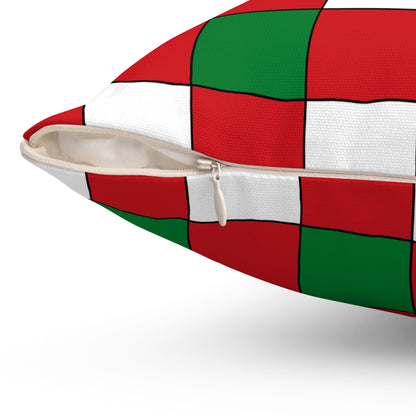 Belarus Retro Check Cushion Pillow