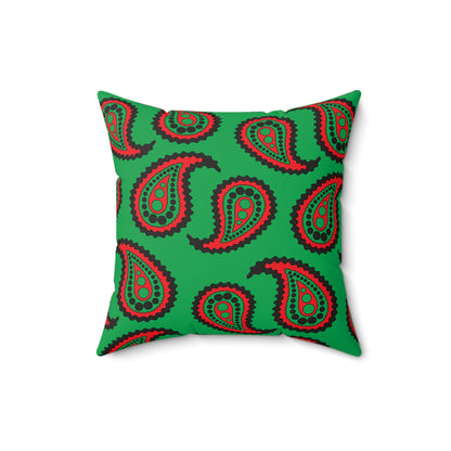 Martinique Retro Paisley Cushion Pillow