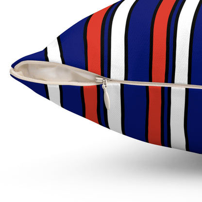 Cabo Verde Retro Stripes Cushion Pillow