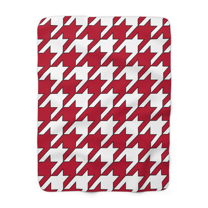 Japan Retro Houndstooth Blanket Throw