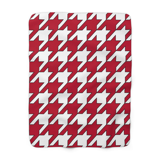 Japan Retro Houndstooth Blanket Throw