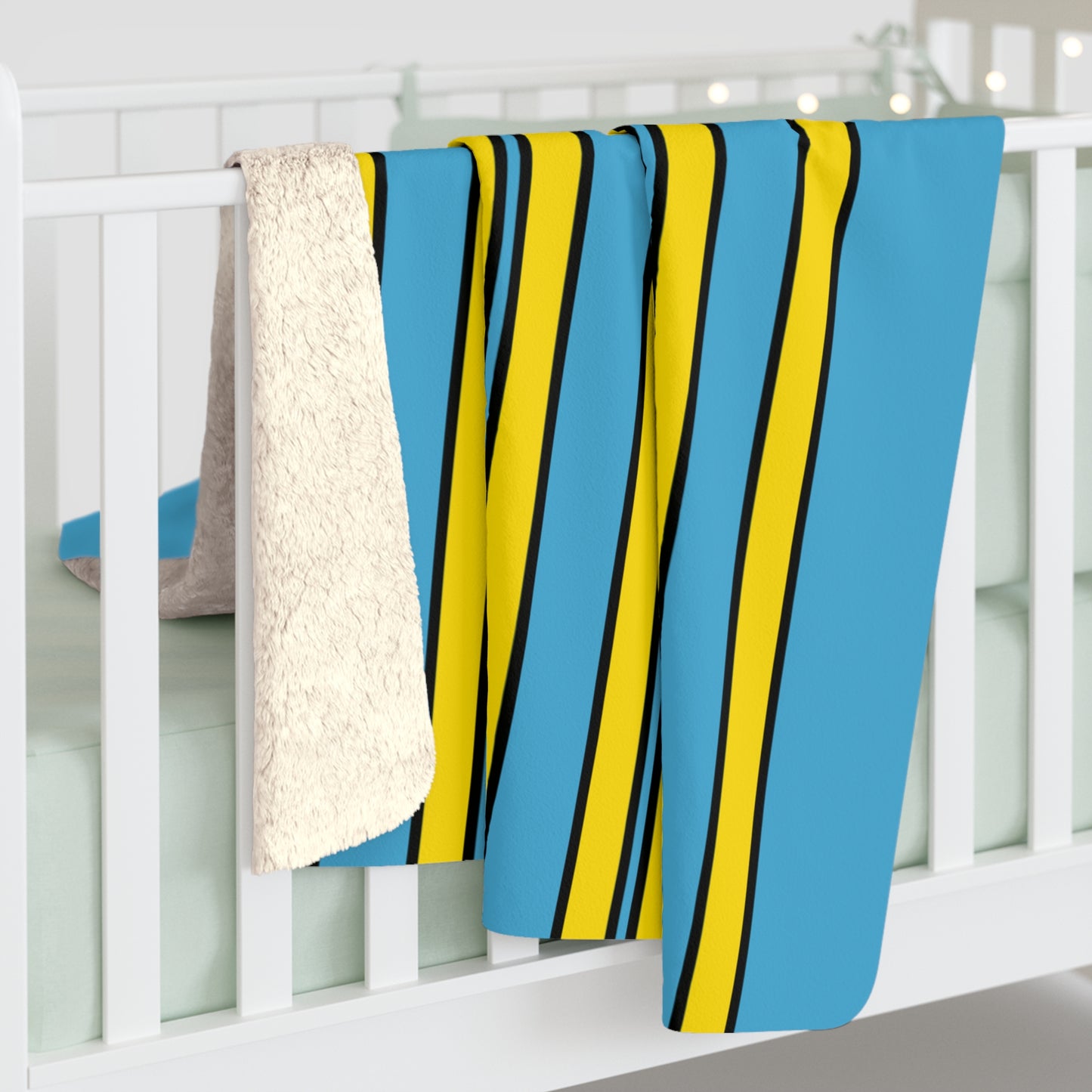 Palau Retro Stripes Blanket Throw