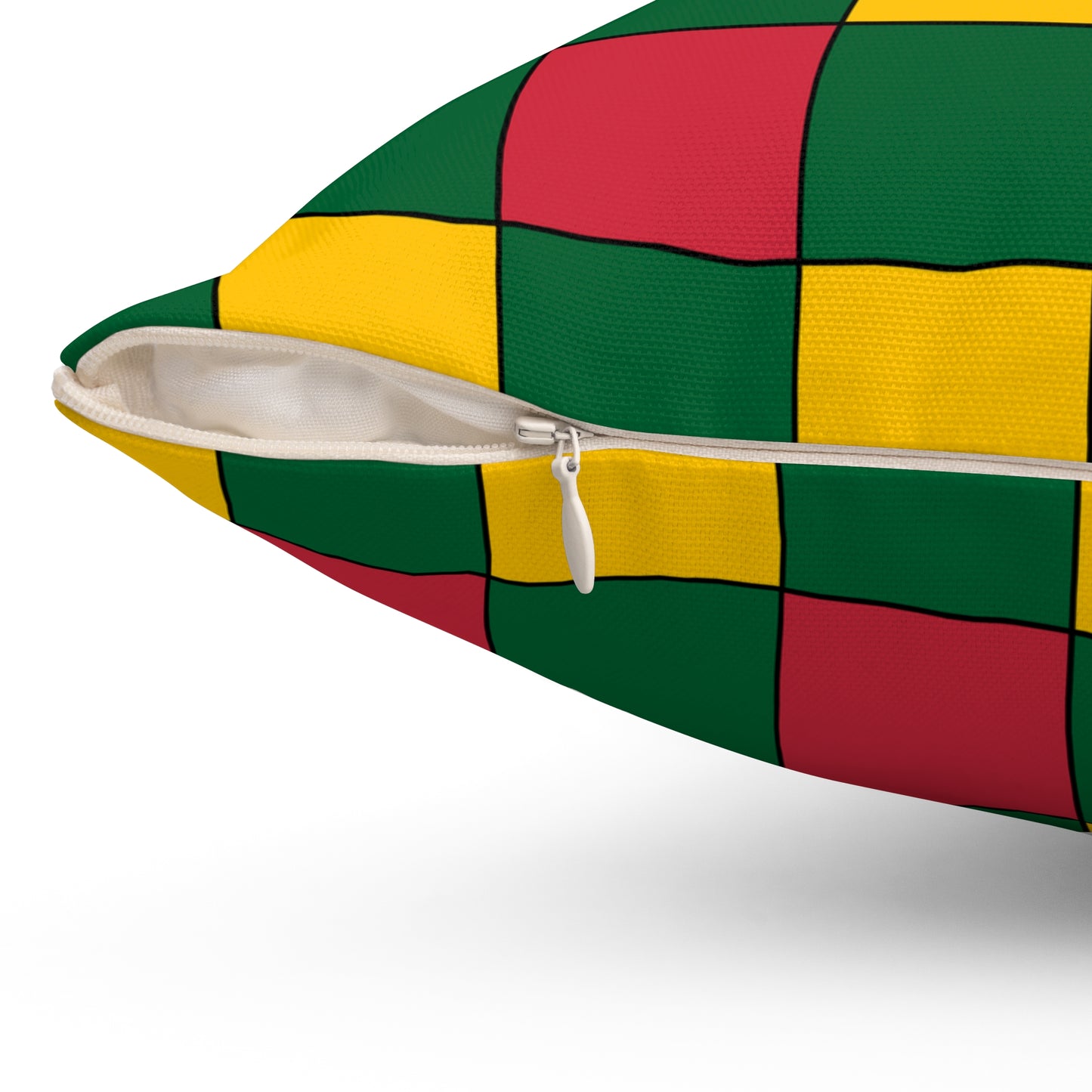 Mauritania Retro Check Cushion Pillow