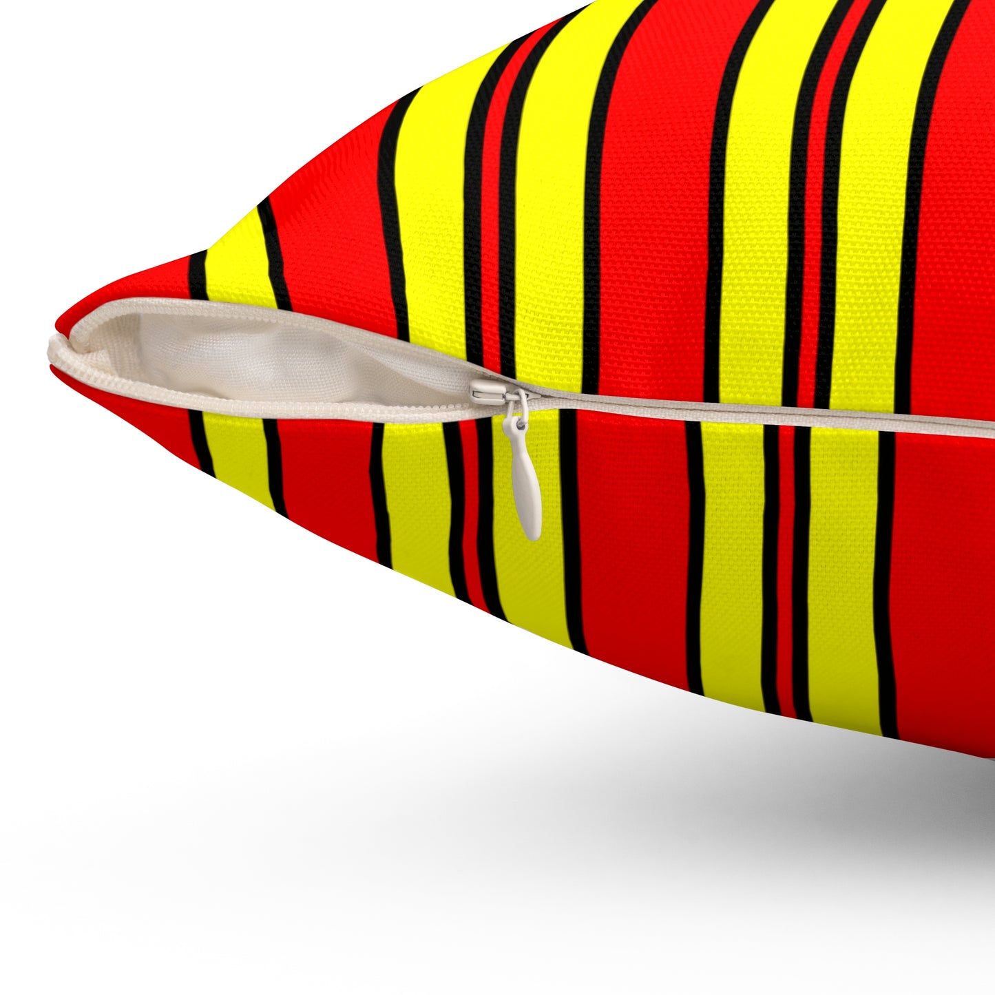 Kyrgyzstan Retro Stripes Cushion Pillow