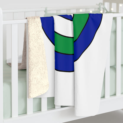 Lesotho Retro Target Blanket Throw