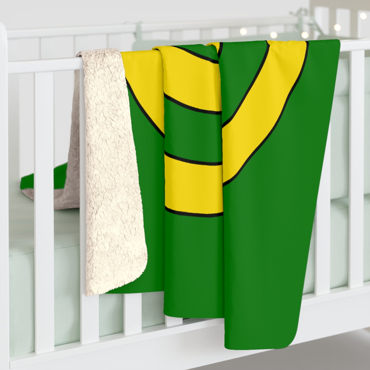 Cocos Islands Retro Target Blanket Throw