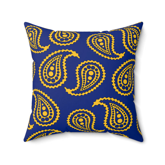 Barbados Retro Paisley Cushion Pillow
