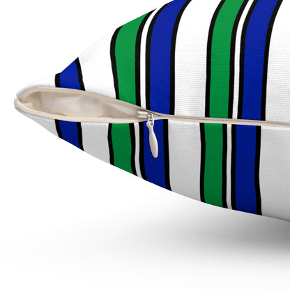 Lesotho Retro Stripes Cushion Pillow