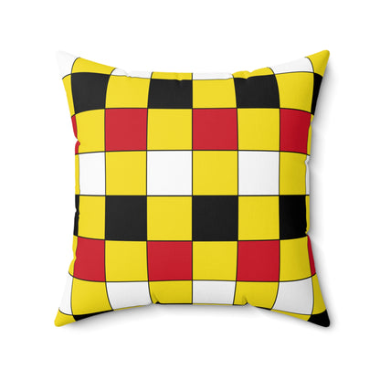 Brunei Darussalam Retro Check Cushion Pillow