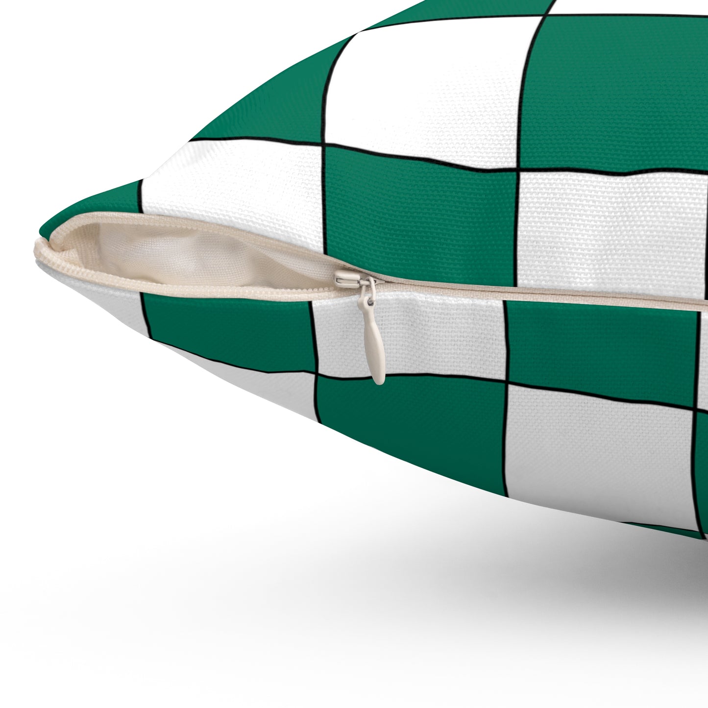 Macao Retro Check Cushion Pillow