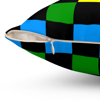 Tanzania Retro Check Cushion Pillow