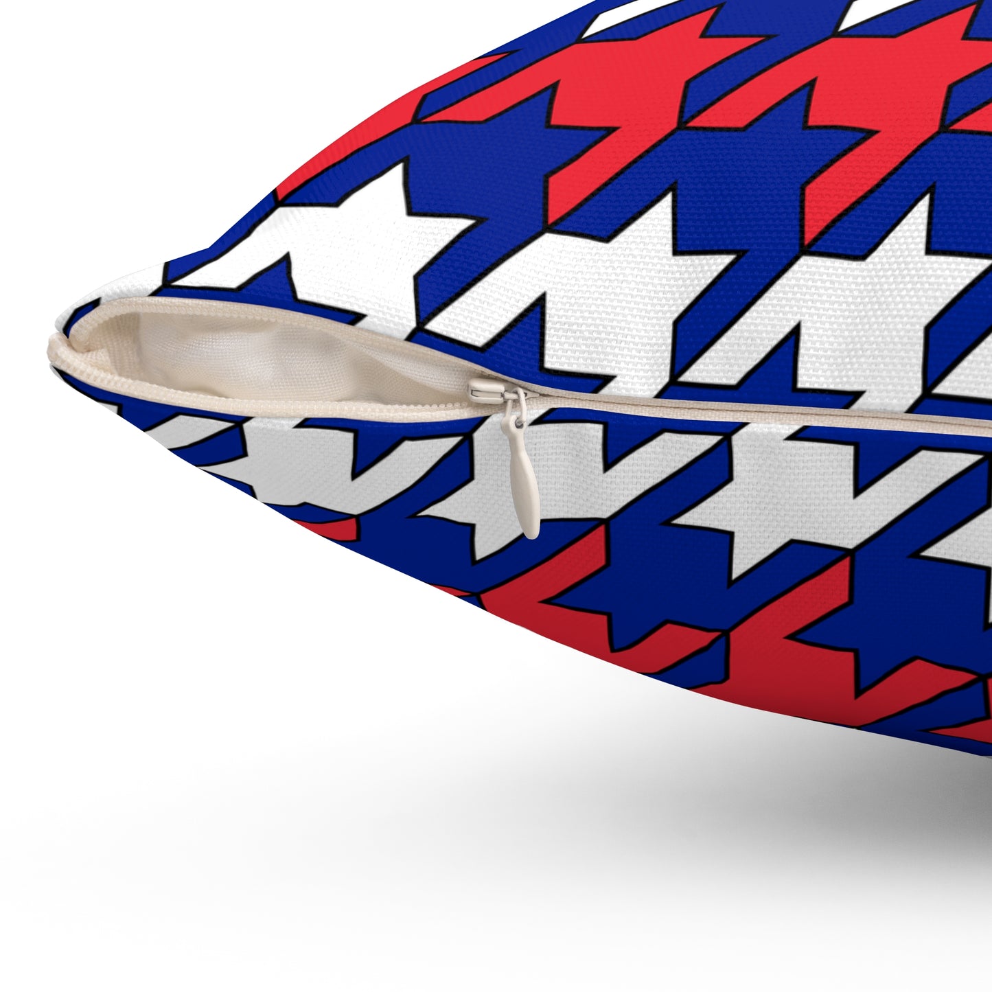 Sint Maarten Retro Houndstooth Cushion Pillow