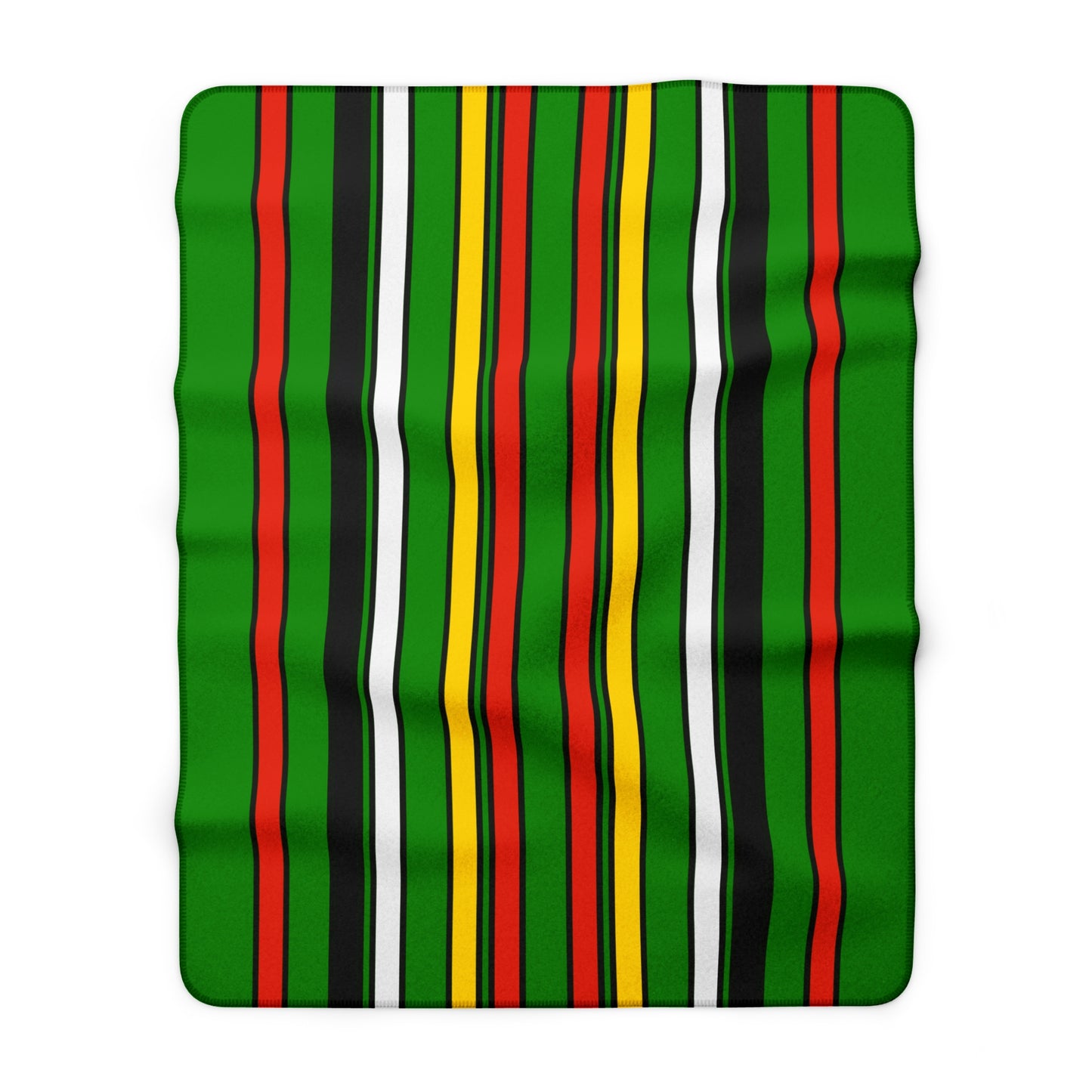 Dominica Retro Stripes Blanket Throw