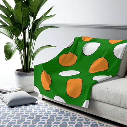 India Retro Polka Dots Blanket Throw