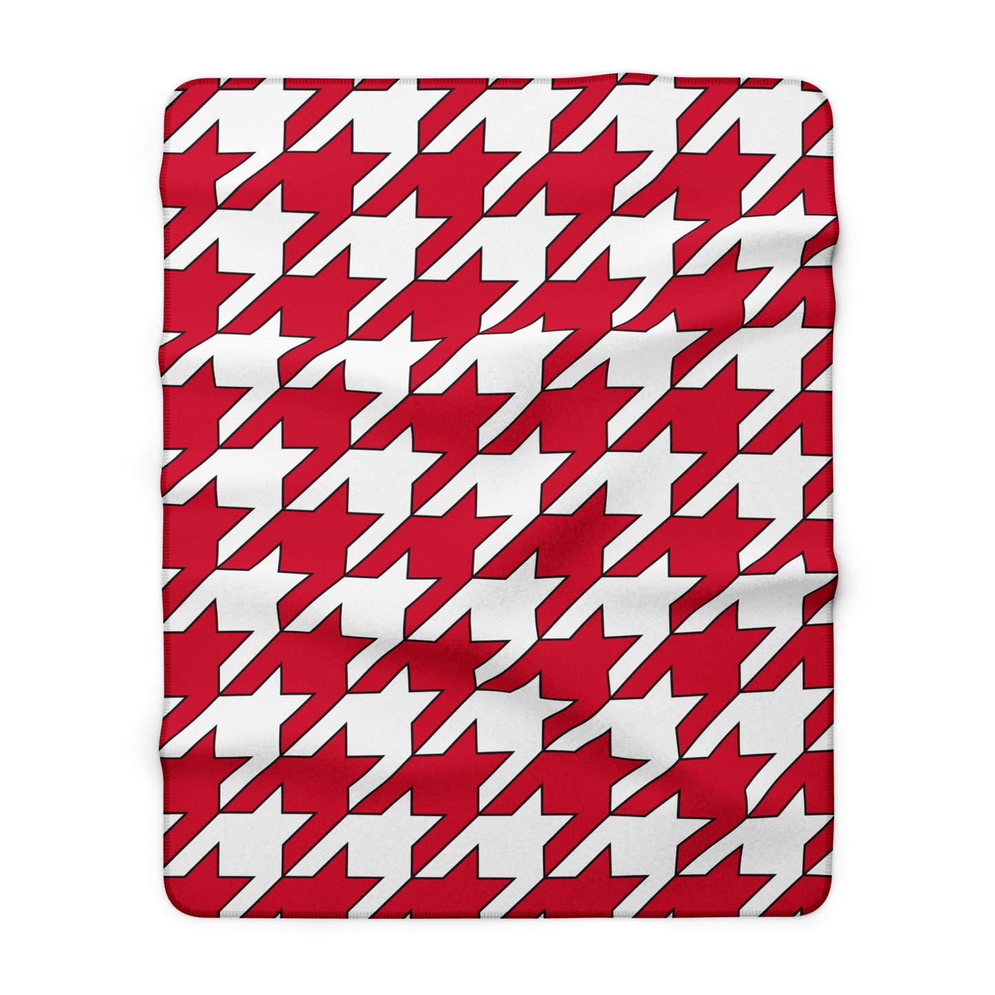 Greenland Retro Houndstooth Blanket Throw