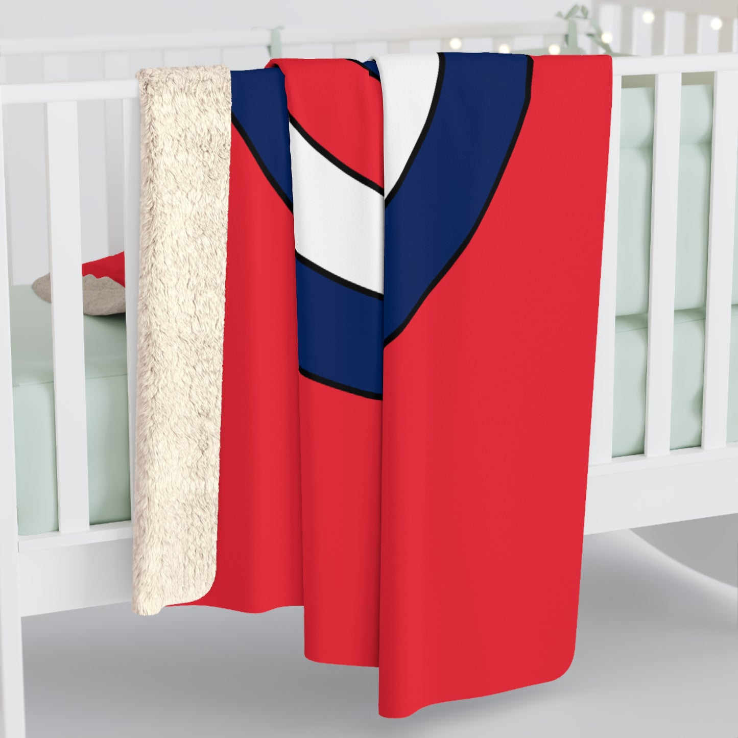 Norway Retro Target Blanket Throw