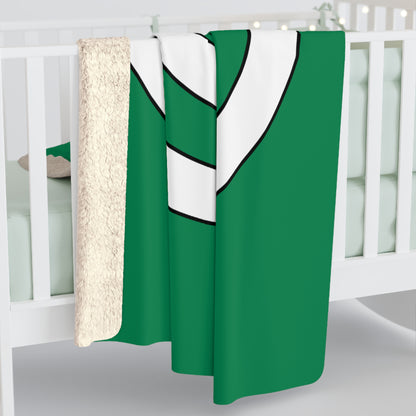 Nigeria Retro Target Blanket Throw