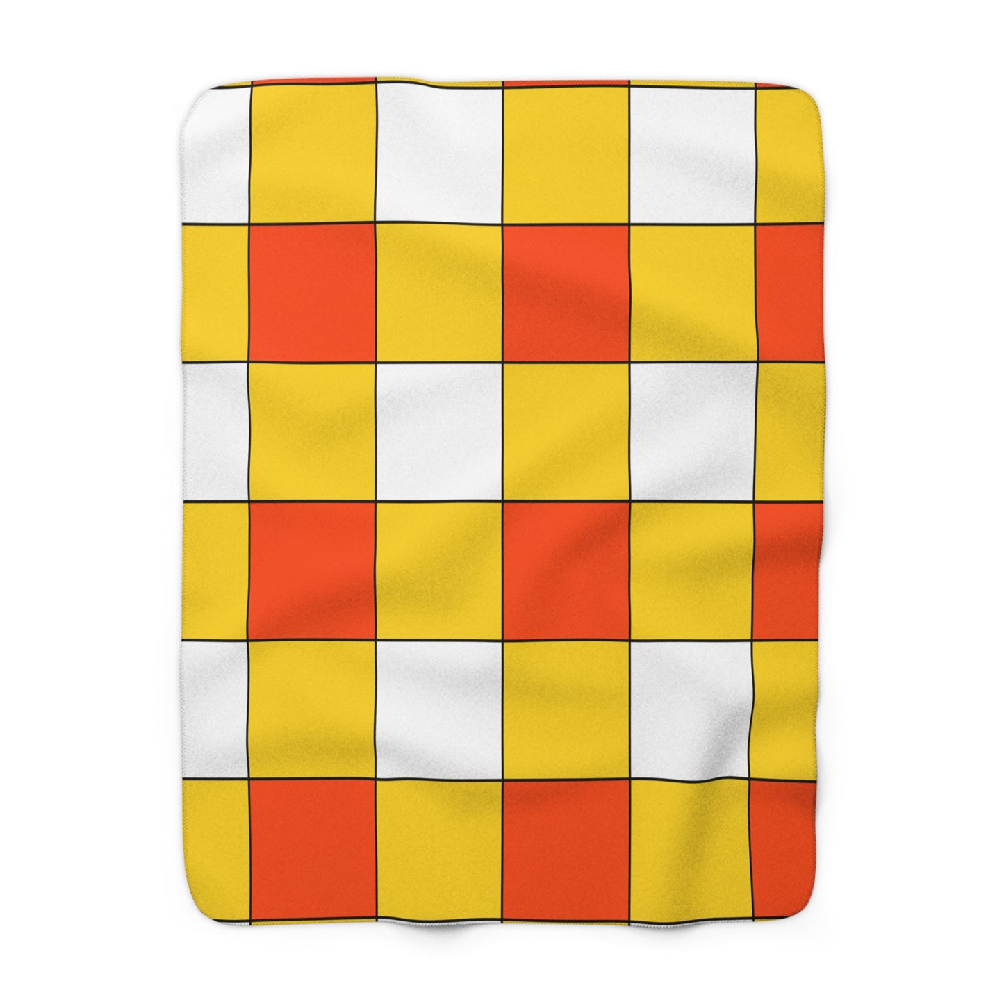 Bhutan Retro Check Blanket Throw