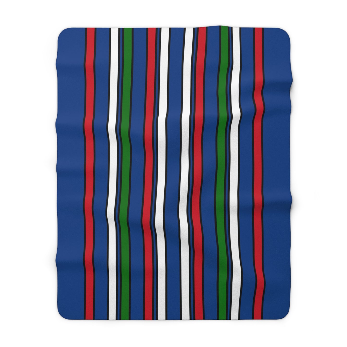 Belize Retro Stripes Blanket Throw