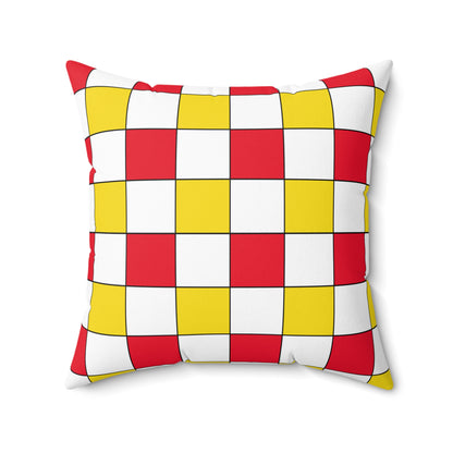 Guernsey Retro Check Cushion Pillow