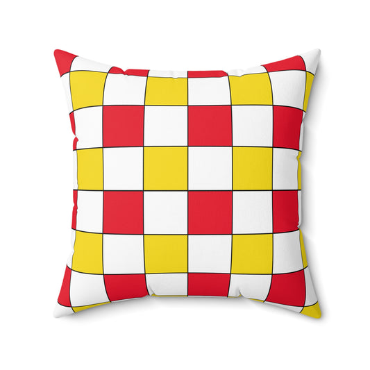 Guernsey Retro Check Cushion Pillow