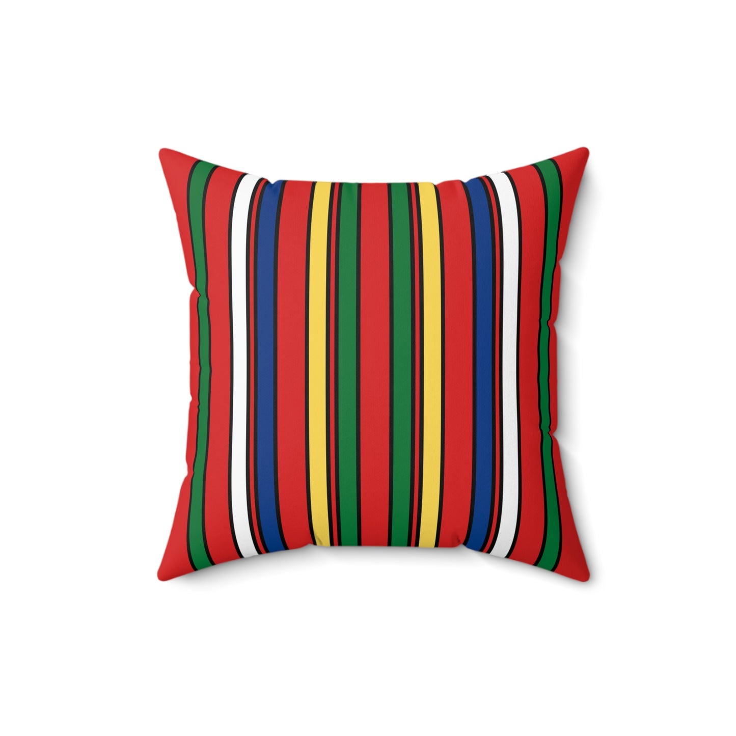 Seychelles Retro Stripes Cushion Pillow