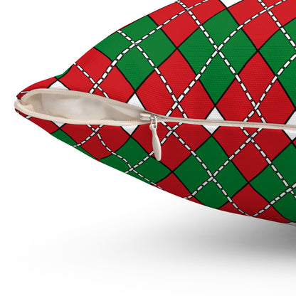 Belarus Retro Argyle Cushion Pillow