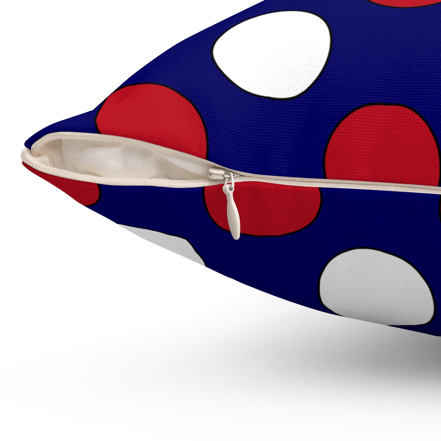 American Samoa Retro Polka Dots Cushion Pillow
