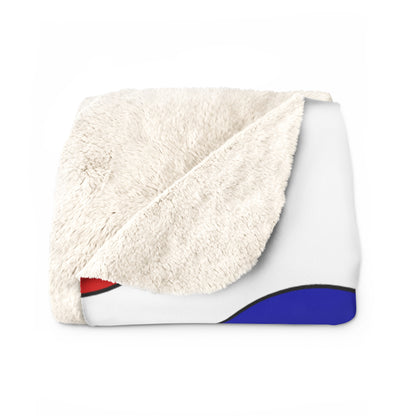 Panama Retro Polka Dots Blanket Throw