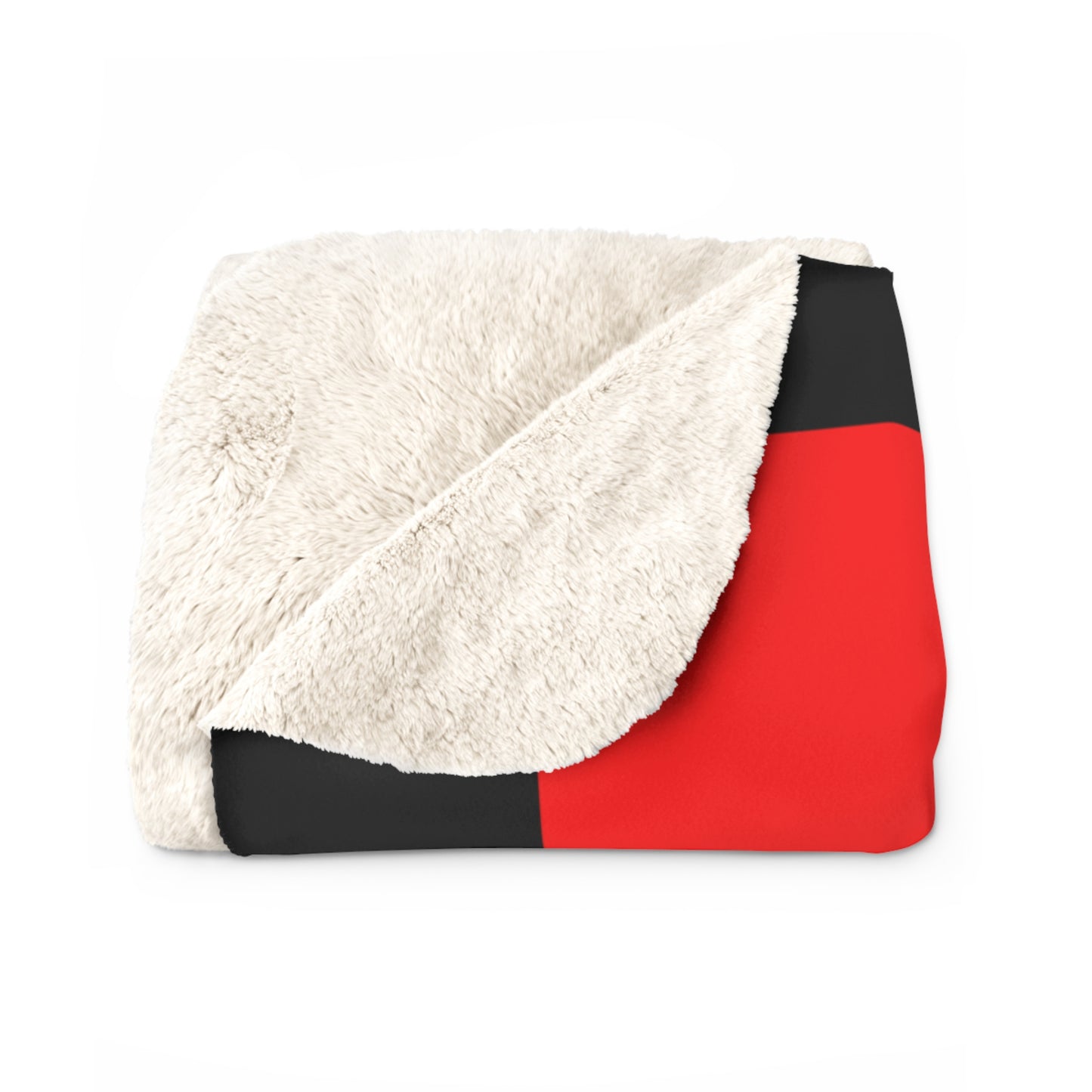 Red, Black Retro Check Blanket Throw