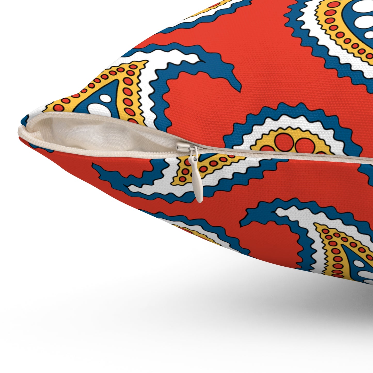 Kiribati Retro Paisley Cushion Pillow