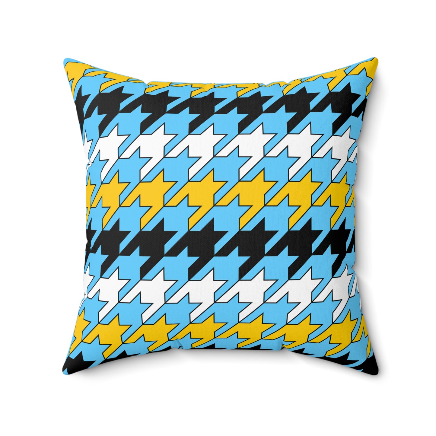 Saint Lucia Retro Houndstooth Cushion Pillow