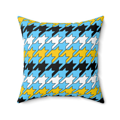 Saint Lucia Retro Houndstooth Cushion Pillow